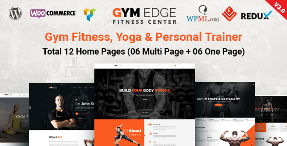 Download Free Gym Edge v3.4 – Gym Fitness WordPress Theme