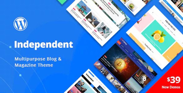 Download Free Independent v1.0.4 – Multipurpose Blog & Magazine Theme
