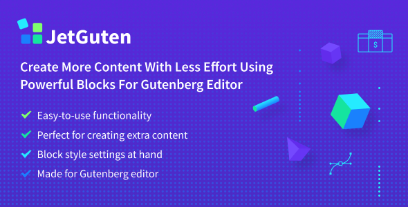 Download Free JetGuten v1.1.2 – Blocks Set Addon for Gutenberg Editor Download Free JetGuten v1.1.2 – Blocks Set Addon for Gutenberg Editor