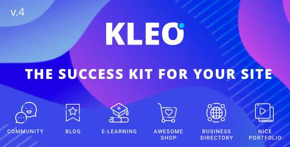 Download Free KLEO v4.4.8 – Next level WordPress Theme