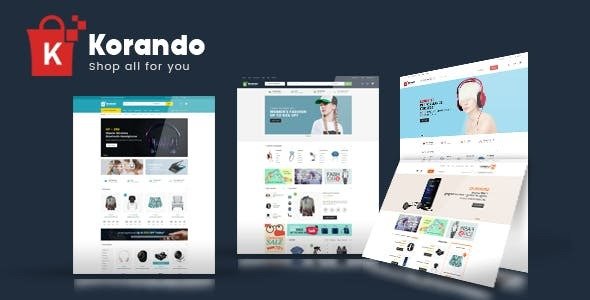 Download Free Korando v1.1.3 – Multipurpose Theme for WooCommerce
