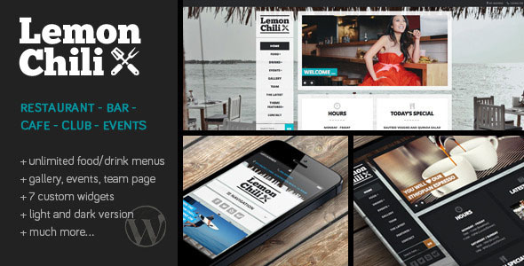 Download Free LemonChili v4.0.0 – a Premium Restaurant WordPress Theme