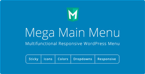 Download Free Mega Main Menu v2.1.8 – WordPress Menu Plugin