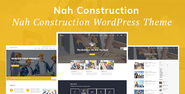 Download Free Nah v1.1.2 – Construction, Building Business Theme