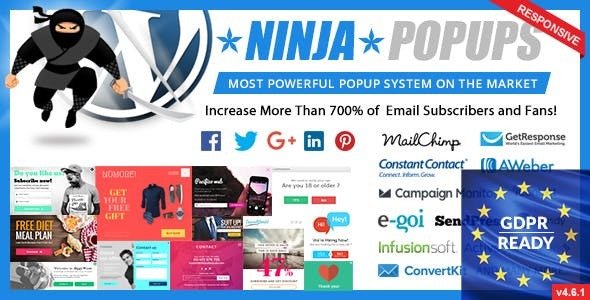 Download Free Ninja Popups for WordPress v4.6.2