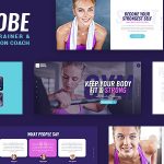 Download Free Niobe v1.1.1 - A Gym Trainer & Nutrition Coach Theme