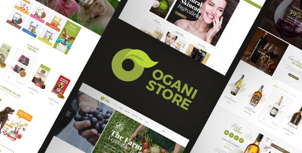 Download Free Ogani v1.2.3 – Organic Food Store Theme for WooCommerce