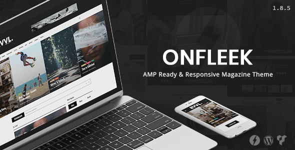 Download Free Onfleek v1.8.6 – AMP Ready and Responsive Magazine Theme