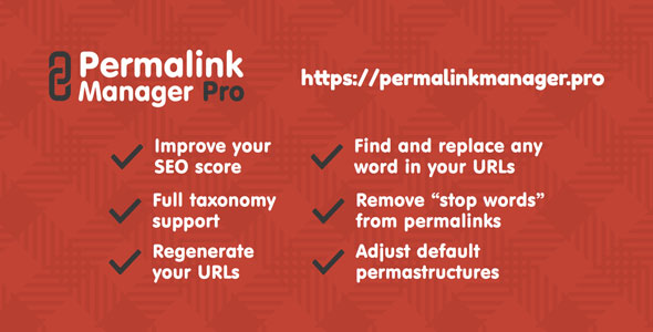 Download Free Permalink Manager Pro v2.2.1.1 – WordPress Plugin