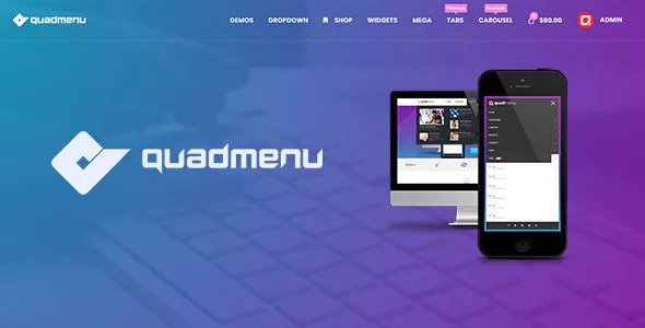 Download Free QuadMenu v1.7.3 – Themes Developer Mega Menu