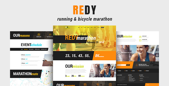 Download Free Redy v1.0.3 – Marathon & Sports WordPress Theme Download Free Redy v1.0.3 – Marathon & Sports WordPress Theme