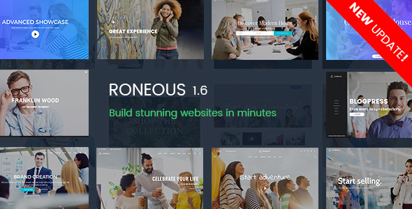 Download Free Roneous v1.6.3 – Creative Multi-Purpose WordPress Theme