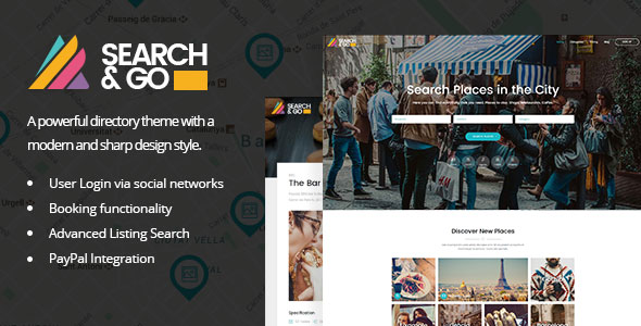Download Free Search & Go v2.3 – Modern & Smart Directory Theme