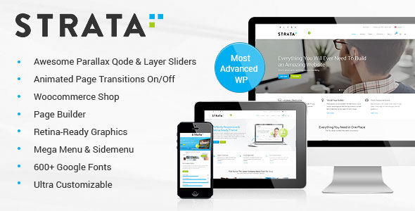 Download Free Strata v3.0.3 – Professional Multi-Purpose Theme