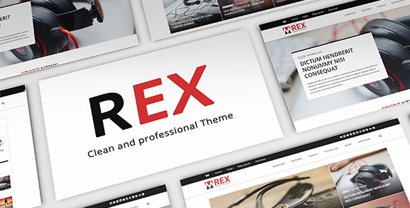 Download Free The REX v3.0 – WordPress Magazine and Blog Theme