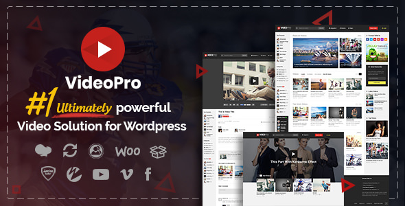Download Free VideoPro v2.3.6.1 – Video WordPress Theme