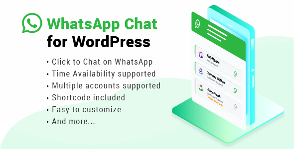 Download Free WhatsApp Chat WordPress v2.1.1 Download Free WhatsApp Chat WordPress v2.1.1