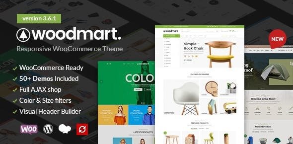 Download Free WoodMart v3.6.1 – Responsive WooCommerce Theme