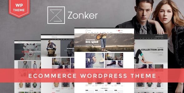 Download Free Zonker v1.6.1 – WooCommerce WordPress Theme