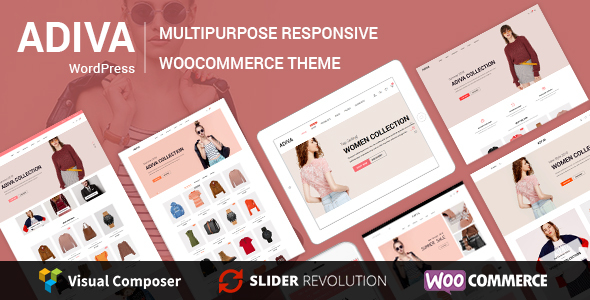 Download Free Adiva v1.9 – eCommerce WordPress Theme