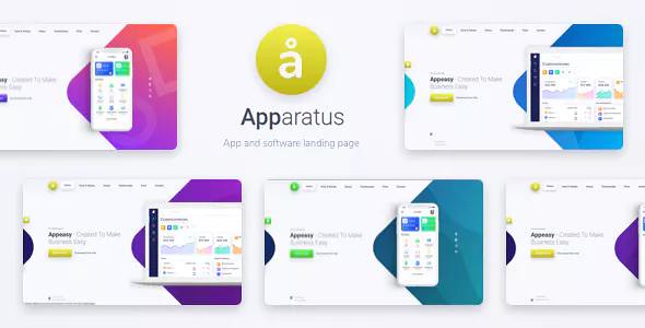 Download Free Apparatus v1.3.2 – A Multi-Purpose One-Page Landing Theme