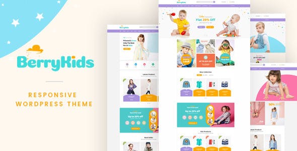 Download Free BerryKid v1.3 – Baby Store WooCommerce WordPress Theme