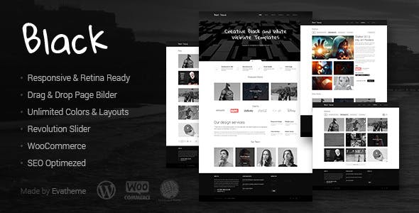 Download Free Black v1.5- Premium Multi-Purpose WordPress Theme