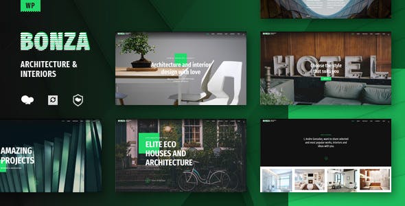 Download Free Bonza v1.1 – Architecture & Interior WordPress Theme