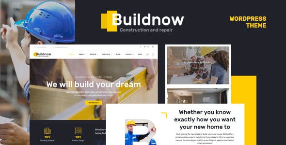 Download Free Buildnow v1.1 – Construction & Building WordPress Theme
