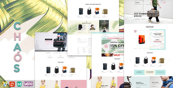 Download Free Chaos v1.4.2 – Responsive Bag Shop Theme