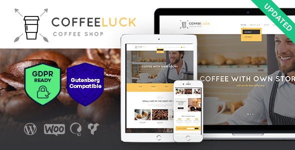 Download Free Coffee Luck v1.3 – Coffee Shop / Cafe / Restaurant Theme