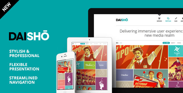Download Free Daisho v4.0 – Flexible WordPress Portfolio Theme