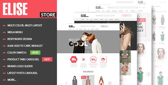 Download Free Elise v1.3.2 – Fashion WooCommerce WordPress Theme