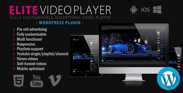 Download Free Elite Video Player v3.5 – WordPress plugin Download Free Elite Video Player v3.5 – WordPress plugin