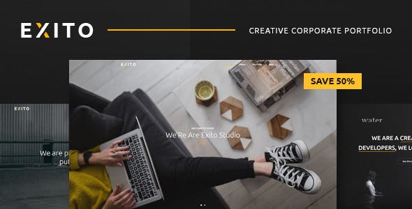 Download Free Exito v1.1 – Creative & Comfortable WordPress Theme