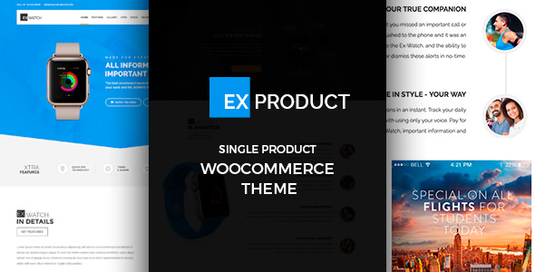 Download Free ExProduct v1.4.0 – Single Product theme