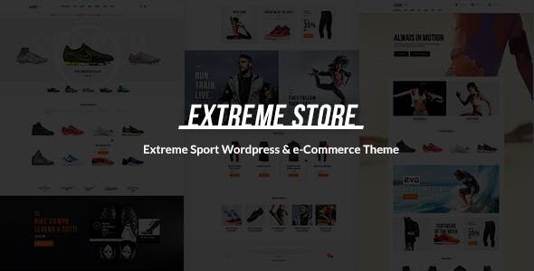 Download Free Extreme v1.4 – Sports Clothing & Equipment Store Theme