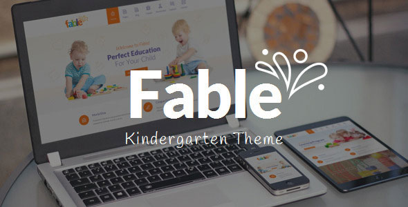 Download Free Fable v3.3 – Children Kindergarten WordPress Theme