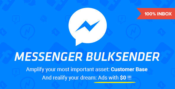 Download Free Facebook Messenger Bulksender v1.8.2
