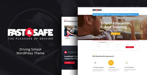 Download Free Fast & Safe v1.2 – Driving School WordPress Theme Download Free Fast & Safe v1.2 – Driving School WordPress Theme