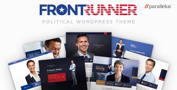 Download Free FrontRunner v1.0.23 – Political WordPress Theme