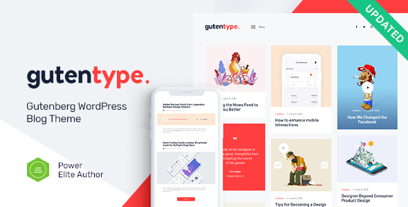 Download Free Gutentype v1.8.0 – 100% Gutenberg WordPress Theme