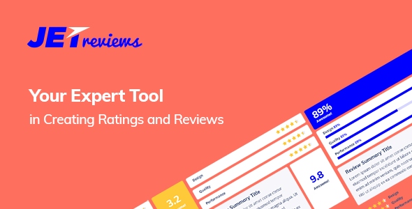 Download Free JetReviews v1.2.1 – Reviews Widget for Elementor