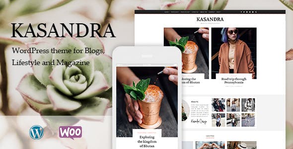 Download Free Kasandra v1.0.0 – A Responsive Blog and Shop Theme