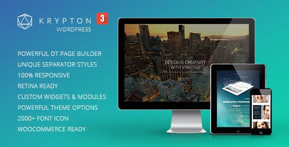 Download Free Krypton v3.0.4 – Responsive Multipurpose Theme