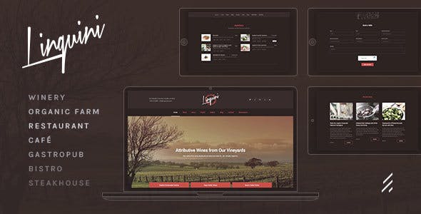Download Free Linguini v3.2.4 – Restaurant WordPress Theme