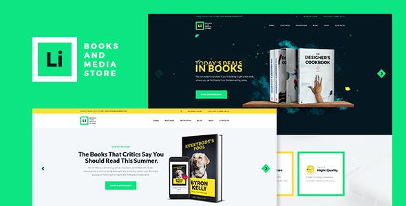 Download Free Lorem Ipsum v1.1.1 – Books & Media Store WordPress Theme
