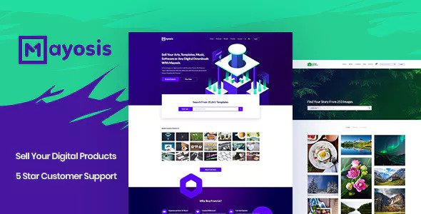 Download Free Mayosis v2.5.3 – Digital Marketplace WordPress Theme