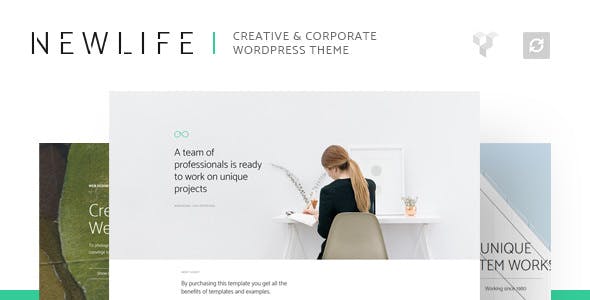 Download Free Newlife v1.1 – Creative & Corporate WordPress Theme