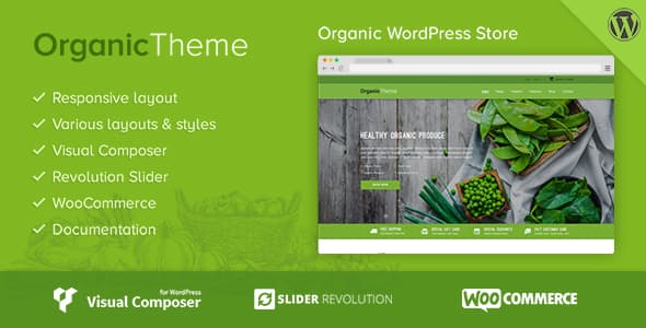 Download Free Organic v1.1.6 – Farm & Food Business WordPress Theme
